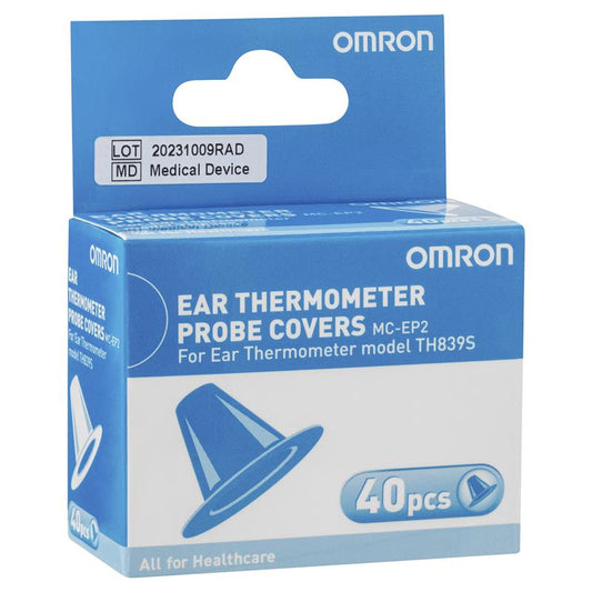 Omron Ear Thermometer Probe Covers for TH839S 40Pc