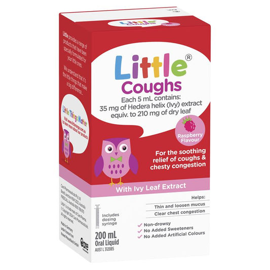 Little Coughs Raspberry 200mL