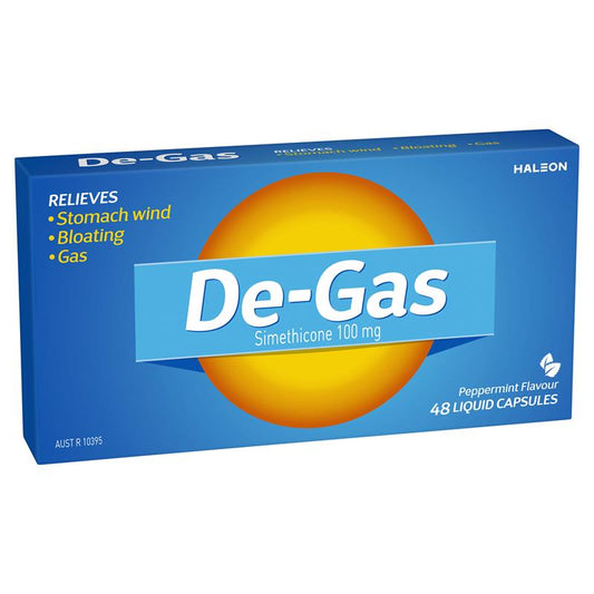 De-Gas 100mg Capsules 48