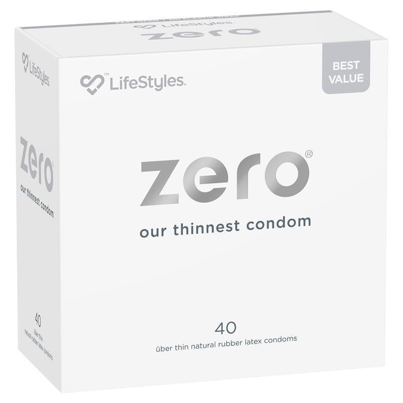 Lifestyles Zero Condoms 40 Pack