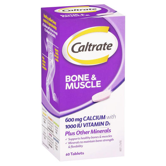 Caltrate Bone & Muscle Plus Tablets 60