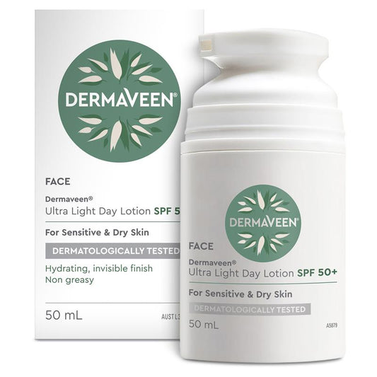 DermaVeen Ultralight Day Lotion SPF50+ 50mL