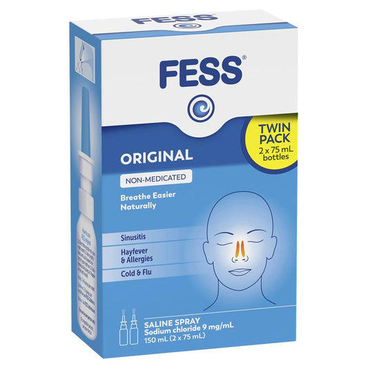 Fess Original Nasal Spray Twin Pack 150mL