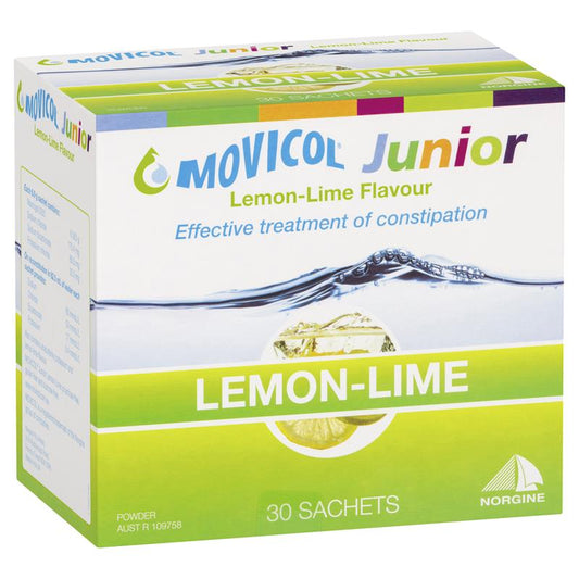 Movicol Junior 6.9g Sachets Lemon Lime 30