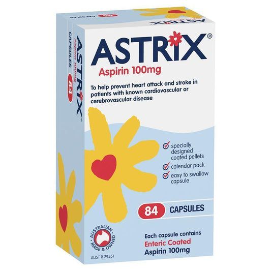 Astrix 100mg Capsules 84