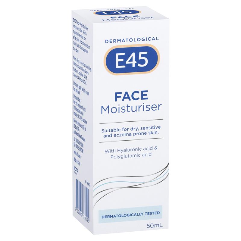 E45 Face Moisturiser 50mL