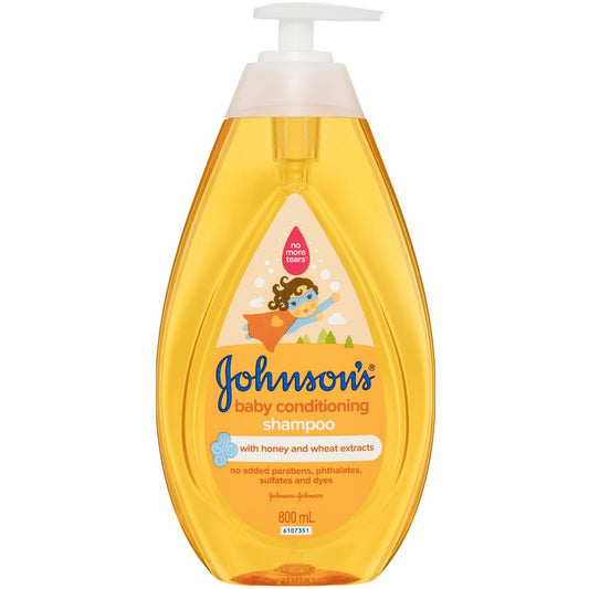 Johnson's Baby Shampoo & Conditioner 800mL