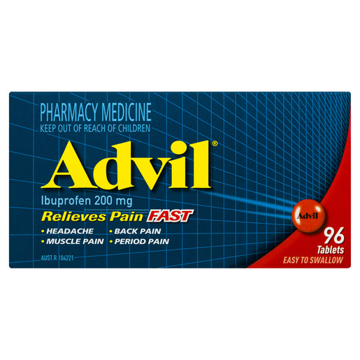 Advil 200mg Tablets 96