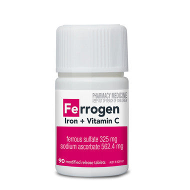 Ferrogen Iron + Vitamin C MR Tablets 90