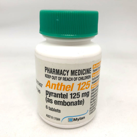 Anthel 125mg Tablets 6