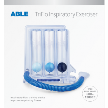 Able Triflow Breathing Exerciser