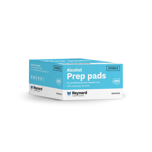 Reynard Alcohol Prep Pads 200 Pack
