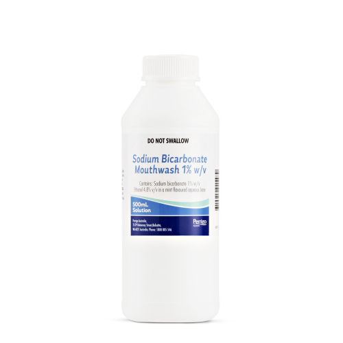 Sodium Bicarbonate Mouthwash 1% 500mL
