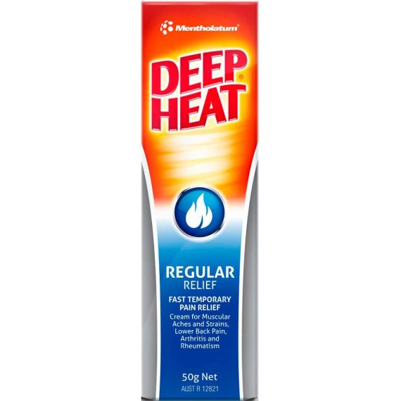 Deep Heat Regular Relief Cream 50g