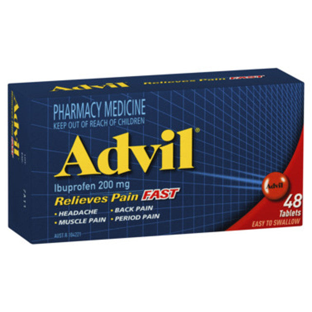 Advil 200mg Tablets 48