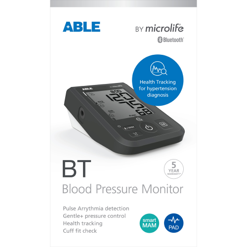 Able BT Bluetooth Blood Pressure Monitor