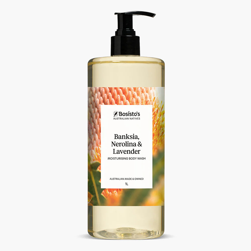 Bosisto's Banksia Nerolina and Lavender Body Wash 1L