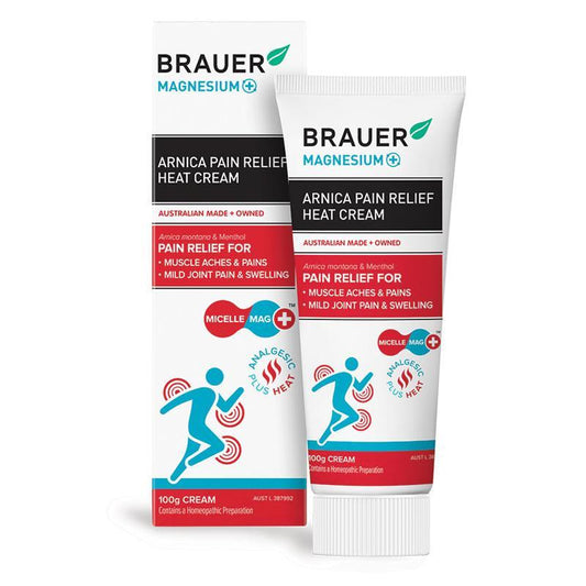 Brauer Magnesium + Pain Relief Cream 100g