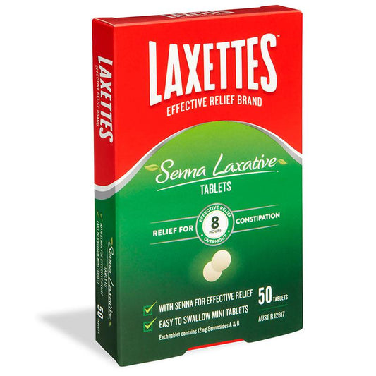 Laxettes with Senna Tablets 50