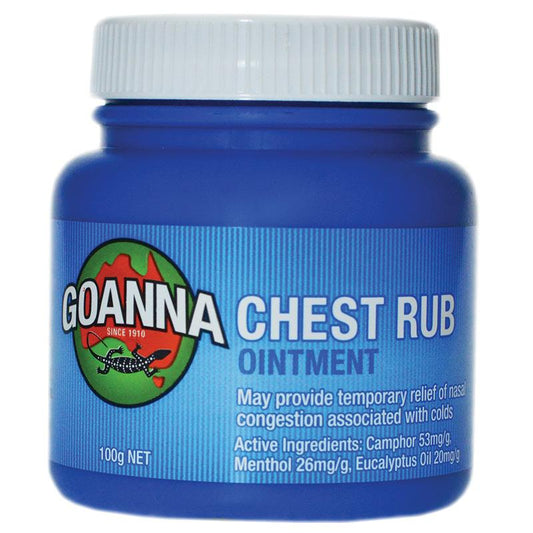 Goanna Chest Rub Ointment 100g