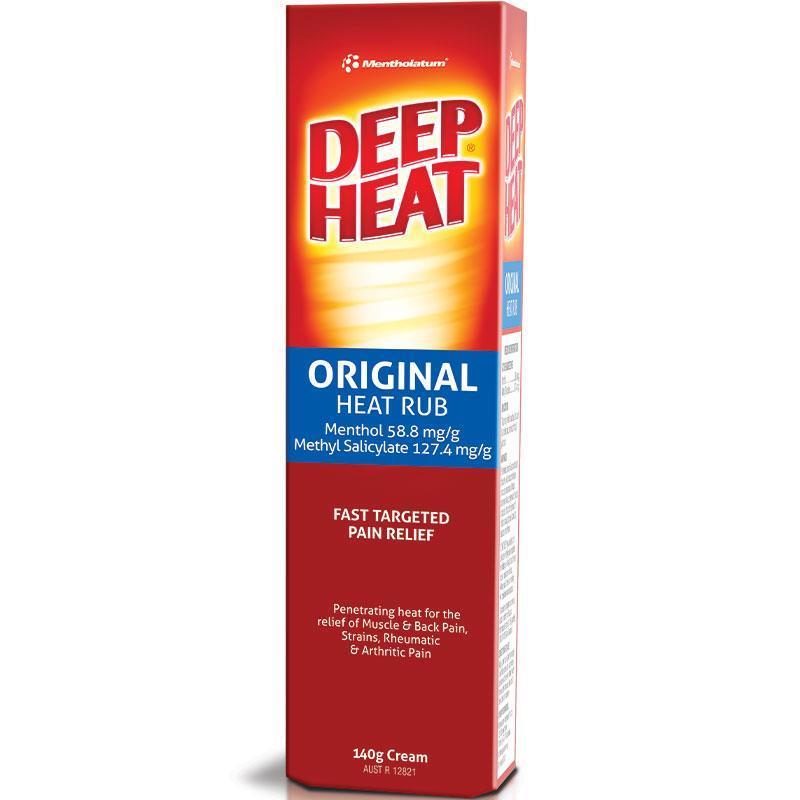 Deep Heat Regular Relief Cream 140g