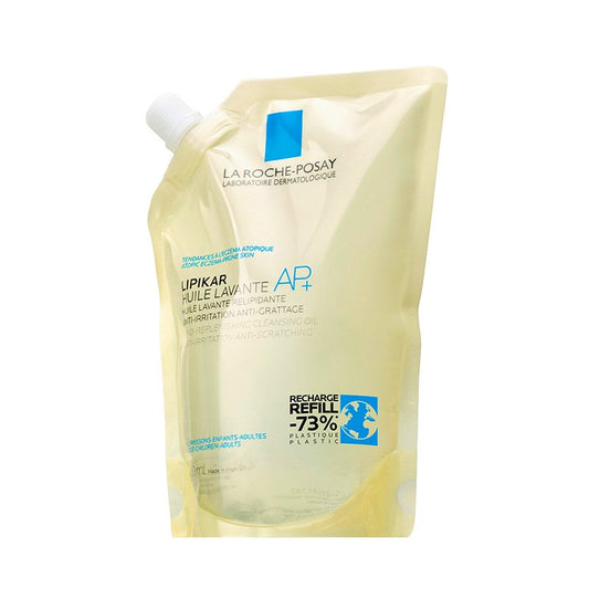 La Roche Posay Eco-Refill Lipikar AP+ Body Cleansing Oil Refill 400mL