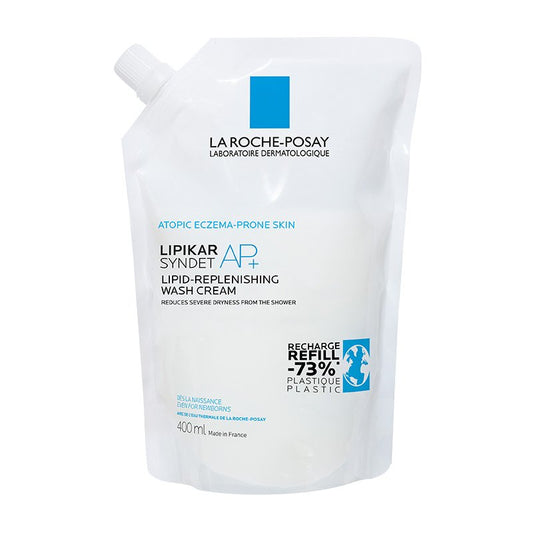 La Roche Posay Lipikar Syndet AP+ Lipid-Replenishing Wash Cream Refill 400mL