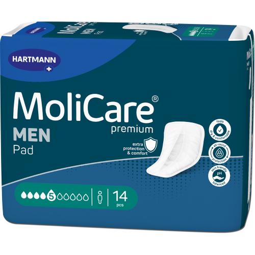 MoliCare Premium Men Pad 5 Drops 14 Pack
