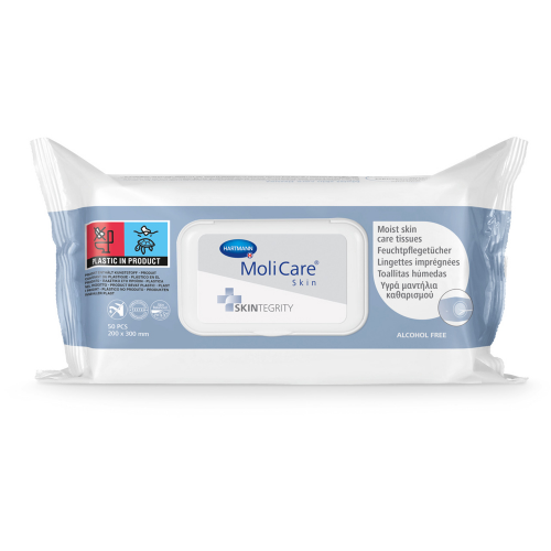 MoliCare Skin Cleanse Tissue Wipes 50 Pack