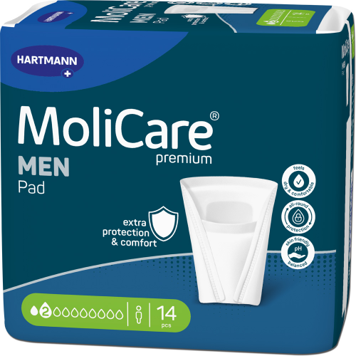 Molicare Premium Men Pad 2 Drop 14 Pack