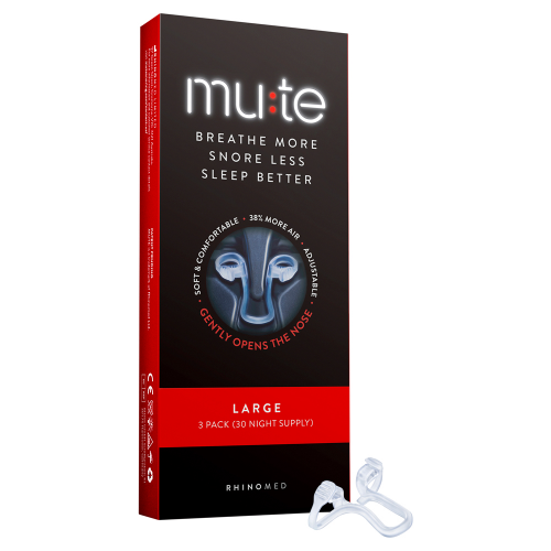 Mute Snoring Relief Large 3 Pack