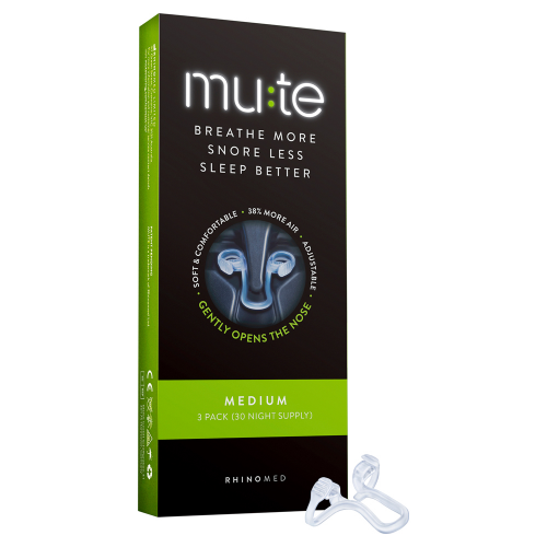 Mute Snoring Relief Medium 3 Pack