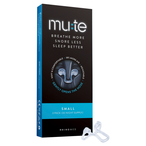 Mute Snoring Relief Small 3 Pack