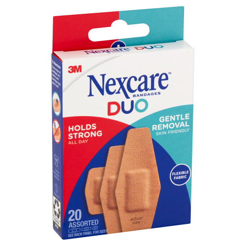 Nexcare Duo Fabric Assorted 20