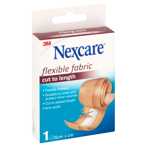Nexcare Flex Fabric Cut to Length 6cm x 1m Roll