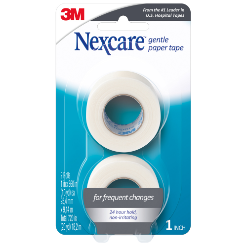 Nexcare Gentle Paper Tape Micropore 2 Pack