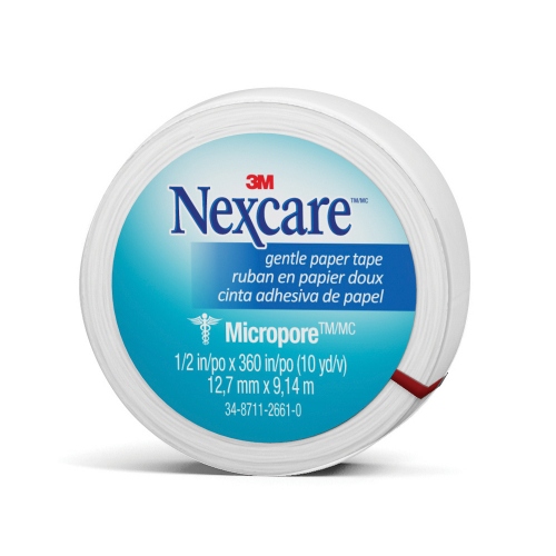 Nexcare Papertape 1.27cm x 9.1m White