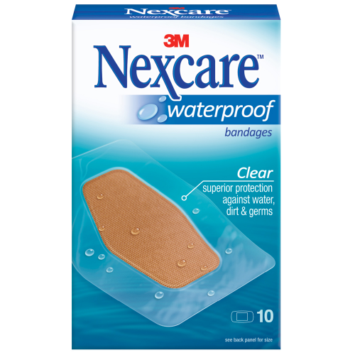 Nexcare Waterproof Bandages Large 10 Pack