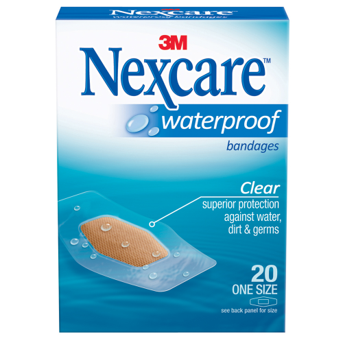 Nexcare Waterproof Medium Strips 20