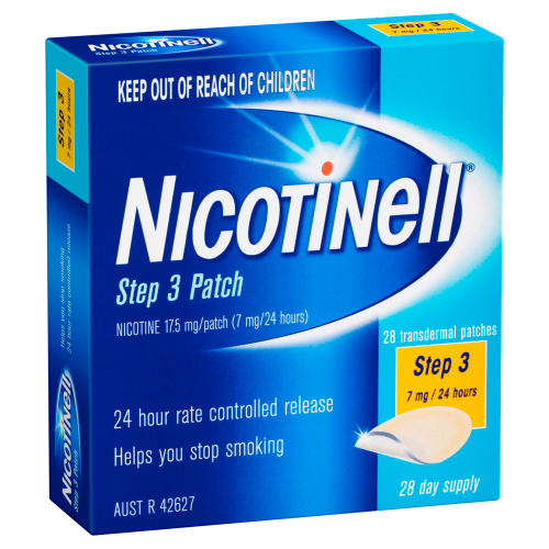 Nicotinell Step 3 Patch 7mg 28 Pack