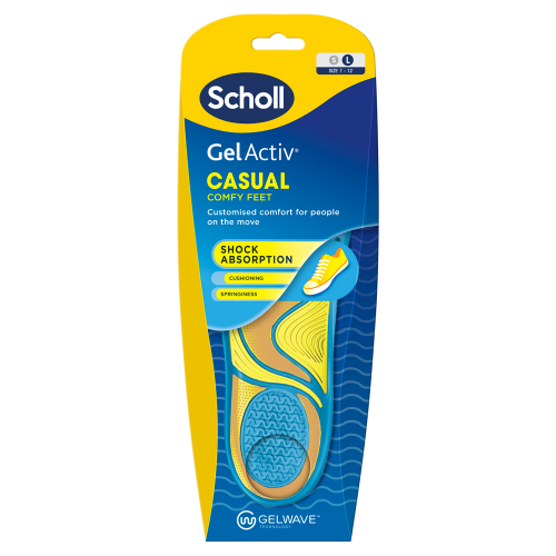 Scholl Gel Activ Insoles Casual Large