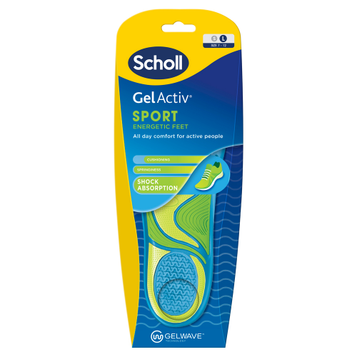 Scholl Gel Activ Insoles Sport Large