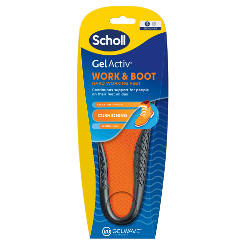 Scholl Gel Activ Insoles Work Small