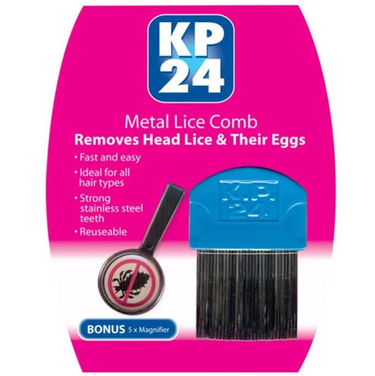 KP24 Metal Lice Comb