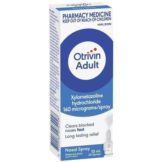 Otrivin Adult Meter Dose Nasal Spray 10mL