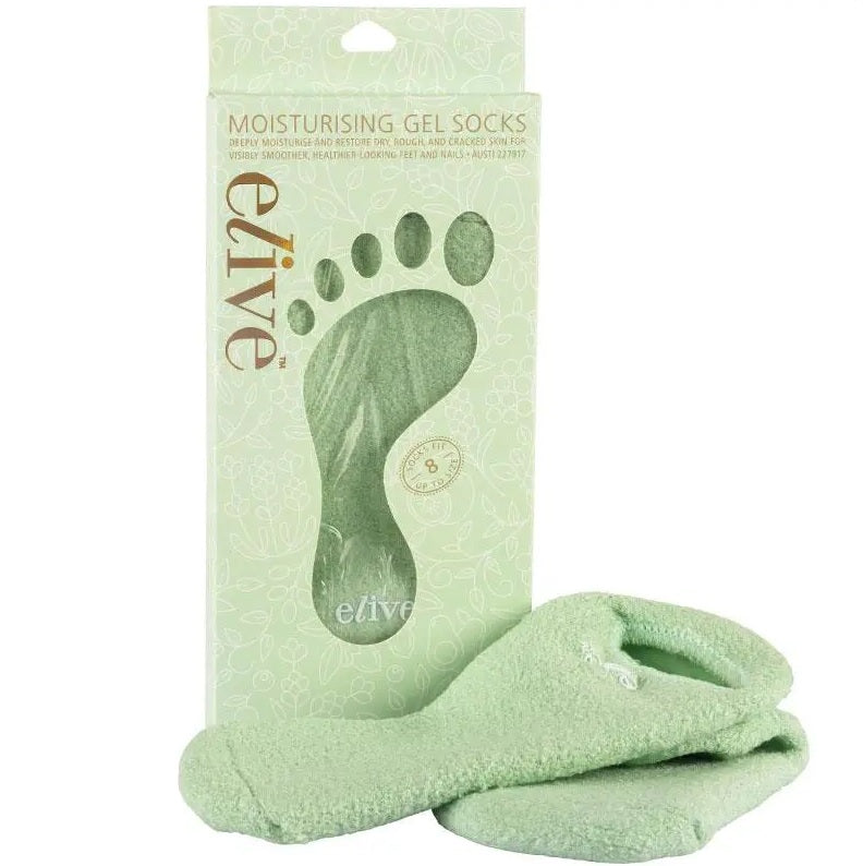 Elive Moisturising Gel Socks Regular