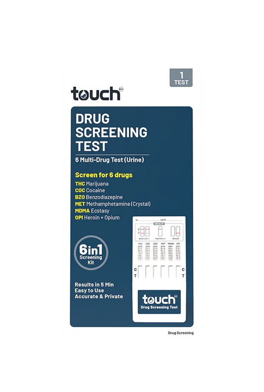 TouchBio 6 Multi-Drug Test (Urine) 1 Pack