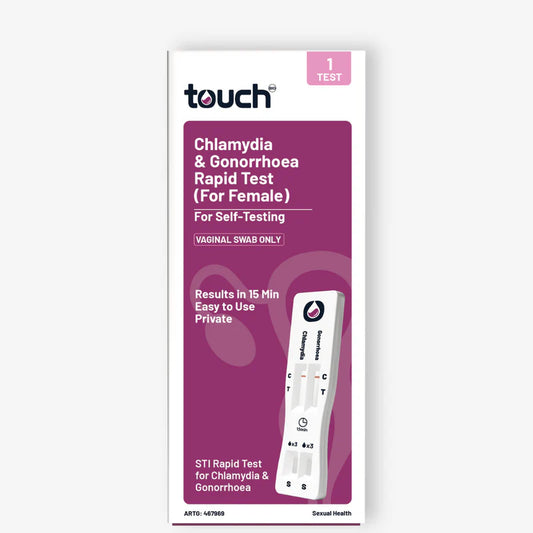TouchBio Chlamydia & Gonorrhoea At-Home Test 1 Pack
