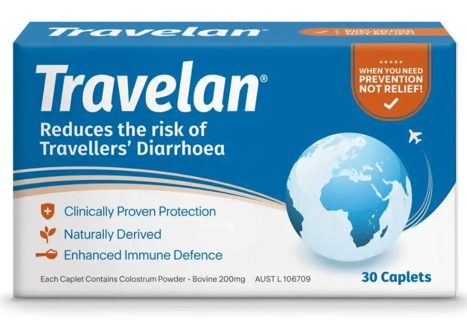 Travelan Caplets 30