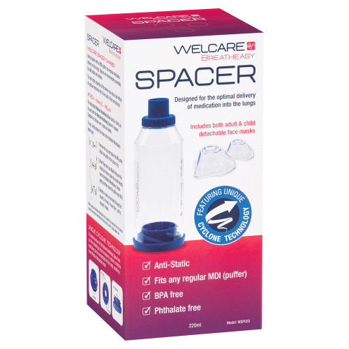 Welcare Spacer Kit with Child & Adult Mask